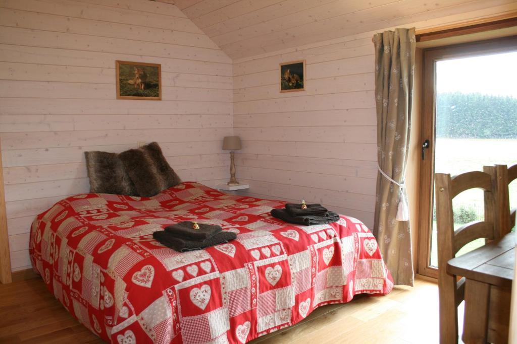 Chambres D'Hotes Les Trappeurs Silence & Nature Tenneville Rum bild