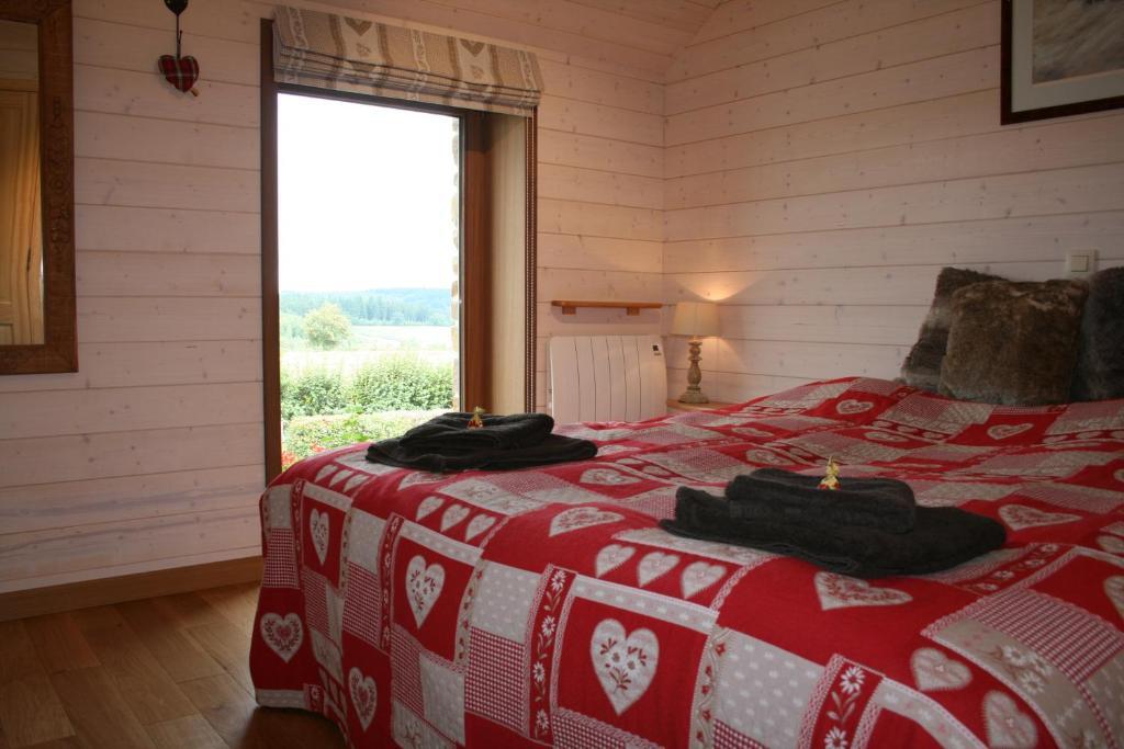 Chambres D'Hotes Les Trappeurs Silence & Nature Tenneville Rum bild
