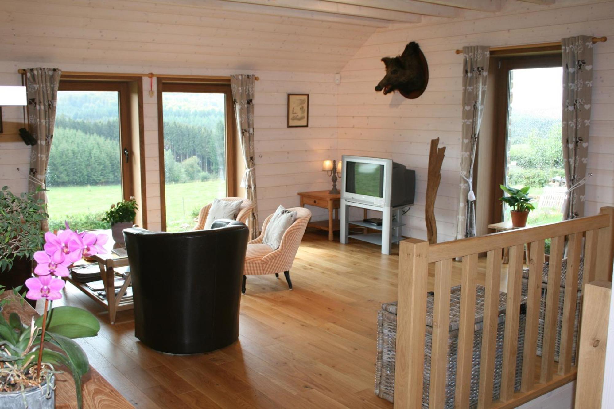 Chambres D'Hotes Les Trappeurs Silence & Nature Tenneville Exteriör bild